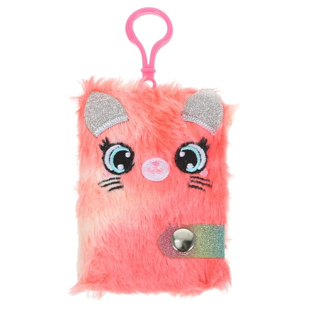 ColoMX Diario colgante Cuaderno colgante esponjoso Cuaderno escolar Cuaderno colgante adorable