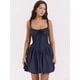 thumbnail image 4 of Vestido sexy con dobladillo plisado y tirantes para mujer, minivestido sin mangas y espalda descubierta a la moda para mujer, vestidos de fiesta de noche de verano 2024, vestidos de corte A, 4 of 5