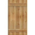 thumbnail image 5 of 21 1/2"W X 39"H Timbercraft Four 5 3/8" Boards Joined Board-N-Batten Shutters, Rough Sawn Western Red Cedar (Per Pair), 5 of 13