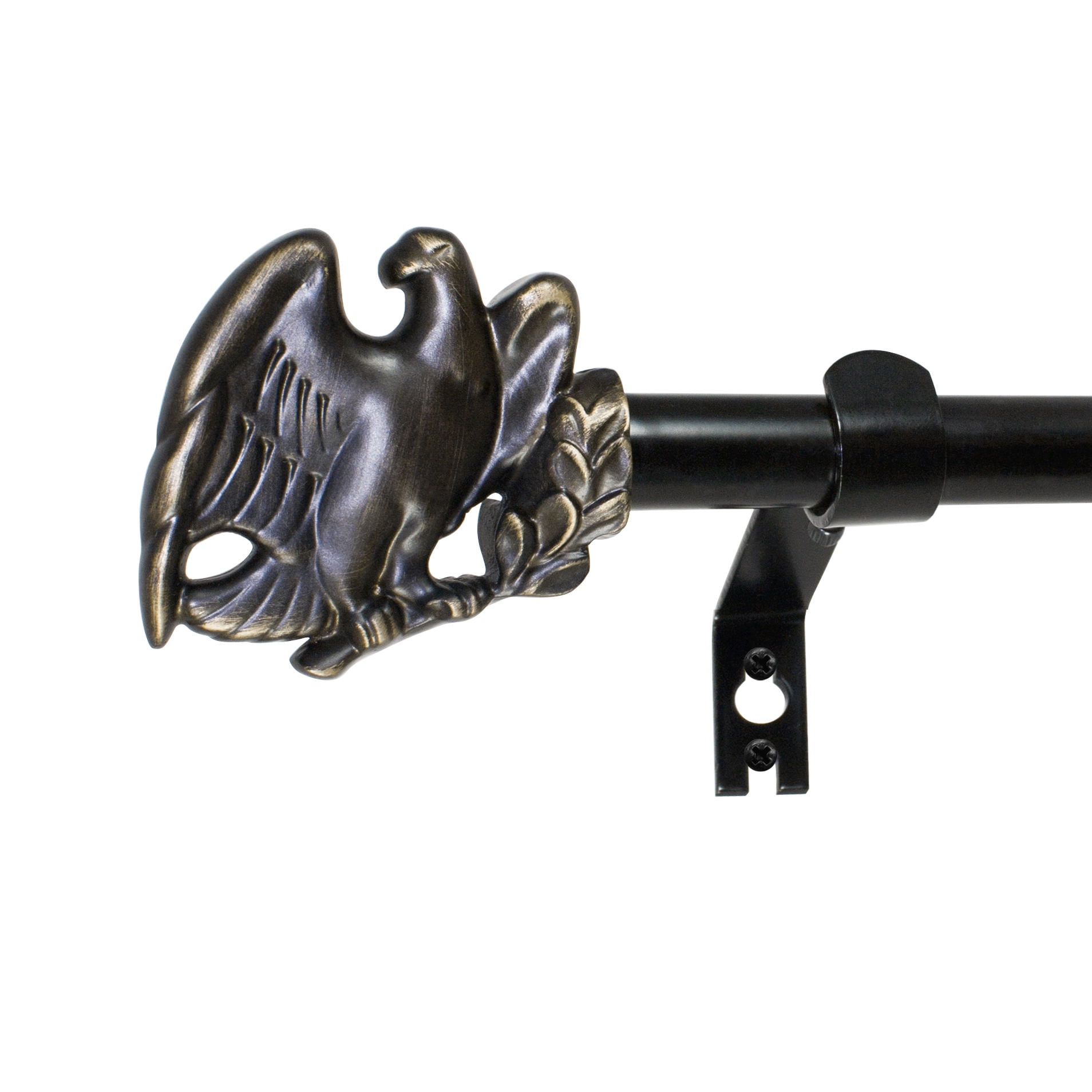 Mainstays Eagle 5/8" Diameter Adjustable Drapery Rod Set