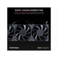 thumbnail image 3 of Phanteks M25-120 fan, High-Airflow radiator performance, PWM control up to 2000RPM, Daisy-Chain cable, Black, 3 of 5