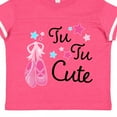 thumbnail image 4 of Inktastic Tu Tu Cute Ballet Dancing Shoes Boys or Girls Toddler T-Shirt, 4 of 5