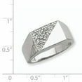 thumbnail image 3 of Sterling Silver Men's Cubic Zirconia Ring, 3 of 3
