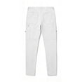 thumbnail image 7 of Scyoekwg Womens Straight Leg Pants High Waisted Stretchy Work Trousers Business Casual Office Pull on Slacks with Pocket White,XL, 7 of 7