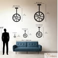 thumbnail image 3 of Violaura Unicycle Metal Wall Art - Easy to Install Hanging Perfect for Home, Living Room Decor (60.0" x 36.0"), 3 of 8