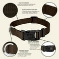 thumbnail image 5 of Country Brook Petz® Everyday Coyote Brown Dog Collar, Extra Large, 5 of 6