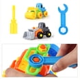 thumbnail image 4 of Take Apart Toys Train Airplane Removable Toy Vehicles Construction Toys Buildable Toys with Tools, 4 of 6