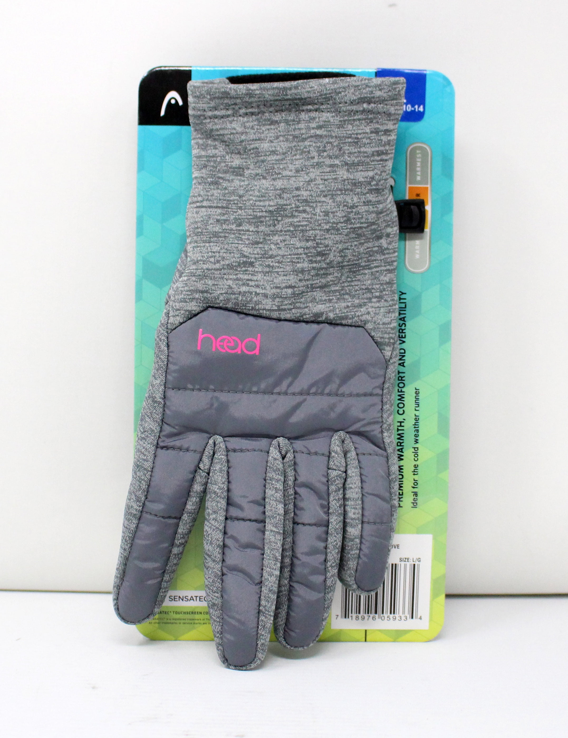 Head Premium Warmth Junior Hybrid Gloves Sensatec Touchscreen Black 