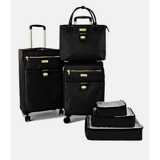 Samantha Brown 6 Piece Ultra Lightweight Luggage Set 28" & 21" Upright