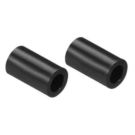 

Uxcell Round Spacer Washer 200 Pack Nylon 4.2mm ID x 7mm OD x 12mm L for M4 Screws Block Black