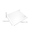 thumbnail image 2 of FUTUREORYY 1Set Transparent Acrylic Sink Splash Guard Rectangular Shape For Kitchen Sink Use, 2 of 8