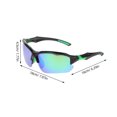 thumbnail image 2 of BRIGHTFUFU Cycling Sunglasses 1Pcs for Men with Multi Colorful Lenses Square Shape Plastic Frame Blue Light Blocking, 2 of 8