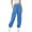 Blue, variant on LSLJS Joggers for Women Plus Size Elastic Waisted Sweatpants Casual Loose Solid Color Athletic Pants with Pockets, S-3XL