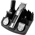 thumbnail image 1 of Trousse de Soins pour Hommes avec Écran Numérique LCD - Tondeuse Électrique Sans Fil pour le Visage, la Barbe, le Corps et la Coupe des Cheveux, Ensemble de Coiffage Complet, 1 of 7