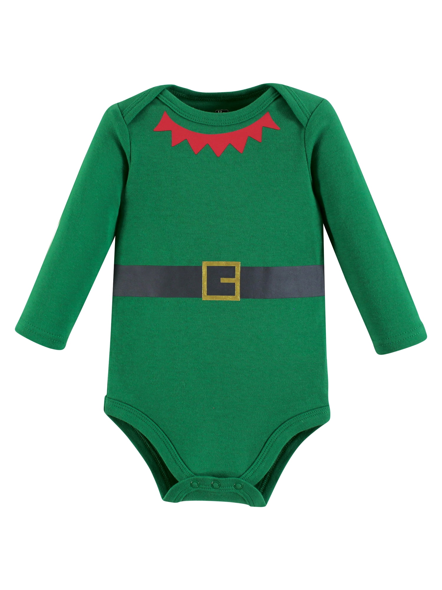 Hudson Baby Cotton Long-Sleeve Bodysuits, 3- Pack, Newborn- 24 Months