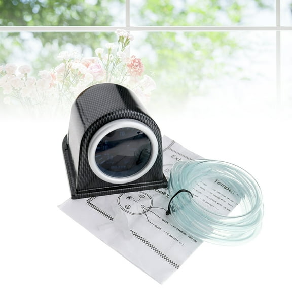 Raindrops 1Set Boost Gauge with Assorted Color Leds and Non Destructive Installation