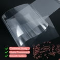 Cake Collar, Acetate Cake Collar Roll DIY Acetate Sheet for Baking Decorate 6 inch, 394L, Clear
