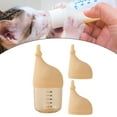 thumbnail image 6 of Fzaqwen Kitten Bottle Feeding Kit Nursing Bottle 1.7oz Pet Feeder Anti Chocking Portable Orange Yellow, 6 of 9
