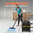 thumbnail image 6 of 4 Gallon 5 Peak HP Wet Dry Vacuum, 3-in-1 Portable Shop Vacuum with Blowing Function, IP24 Waterproof Auto Shutoff Wet/Dry Vac for Floor Car Upholstery Gap Cleaning, 6 of 8