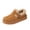 Camel, variant on Willtoo Women's Fashionable Cotton Shoes, Adjustable Metal Buckle Slip On Winter Loafers, Warm and Thick-Soled Snow Boots, Non-Slip Walking Casual Shoes