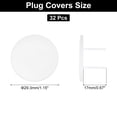 thumbnail image 2 of 32 Pack Outlet Covers Proofing, Plug Covers Easy Installation Electric Plug Protectors White, 2 of 6