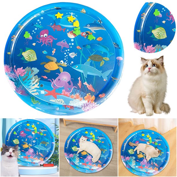 Summer Se Enfría A Sensor Mat Juego Inflable para Gatos