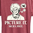 thumbnail image 3 of Golden Girls - Picture It Sicily - Women's Short Sleeve Graphic T-Shirt, 3 of 5