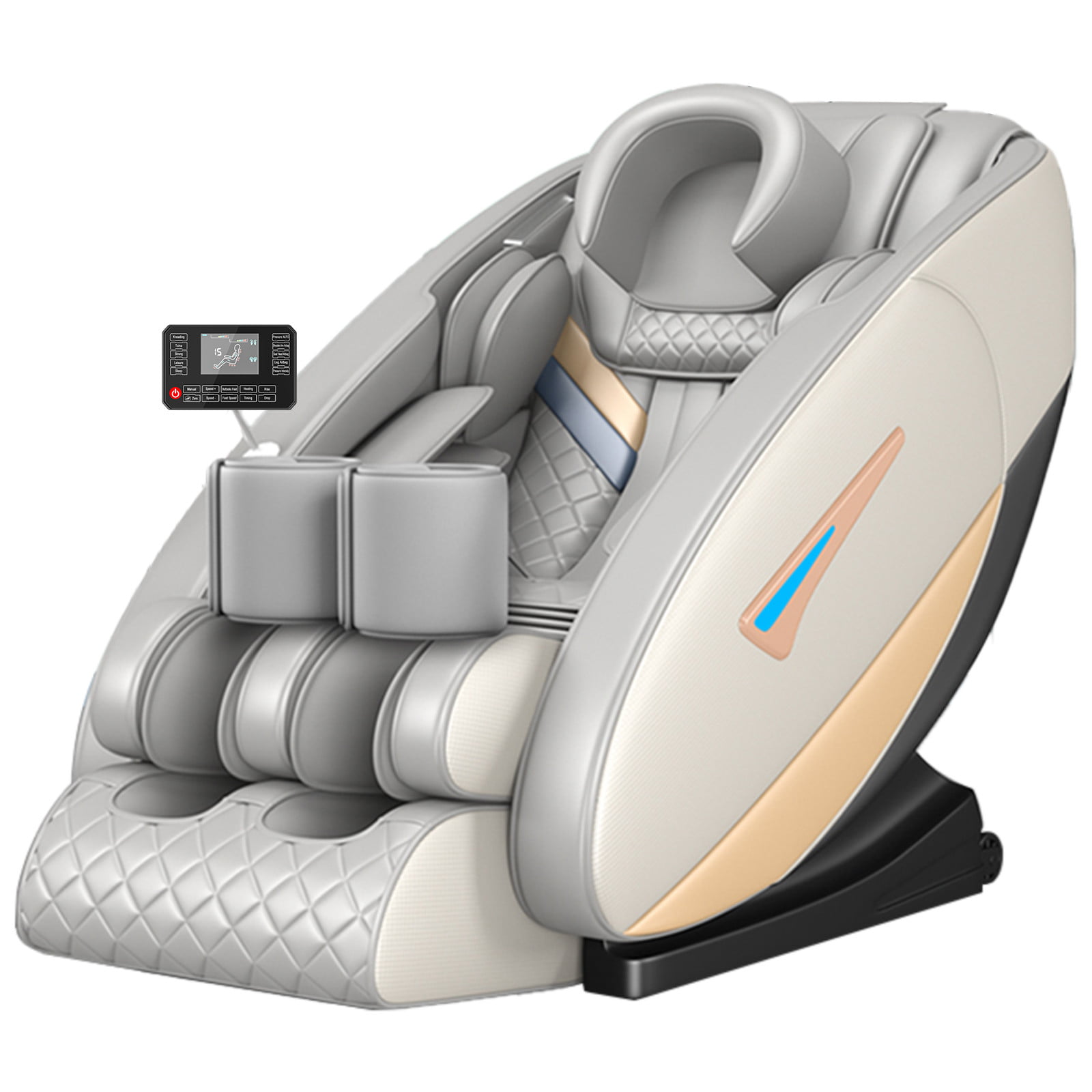 Details about   Heat-Therapy Warm Massage Rollers Full Body Electric Shiatsu Massage Chair 