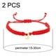 thumbnail image 2 of 2 piezas pulsera de la amistad cuerda trenzada pulsera encanto ajustable hecho a mano, 2 of 6