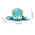 thumbnail image 2 of Kids Octopus Bath Toy, Wind Up Floating Toy, Perfect for Water Play, 2 of 8