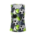 thumbnail image 4 of Gaeub Football Women's Workout Tank Tops Lightweight Sleeveless Shirts for Women for Athletic Running Tennis Yoga -, 4 of 9