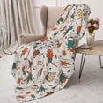 thumbnail image 3 of Hirioo summer insects for Flannel Blanket, Cozy and Warm Throw for Bed or Couch ,Perfect for All Seasons-80"x60", 3 of 6