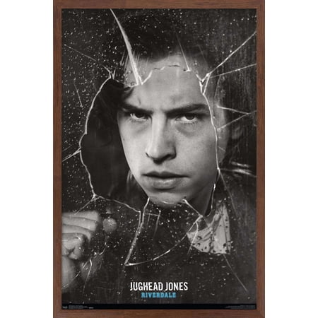 Riverdale - Shattered Jughead Wall Poster, 14.725" x 22.375", Framed