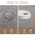 thumbnail image 5 of Bath Mat-Super Absorbent Chenille Bathroom Mats-Rubber Backed Bath Mats for Bathroom Non Slip, Easy Clean Bathroom Rugs Front of Bathtub,Shower Room,Sink-24×36, Grey&Beige, 5 of 12
