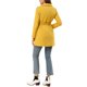 thumbnail image 3 of Abrigo largo con cinturón de solapa elegante para mujer INSPIRE CHIC, color amarillo, talla L, 3 of 7