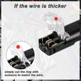 thumbnail image 1 of For 30pcs Low Voltage Wire Connectors Pluggable Led Wire Connectors, 1 of 4