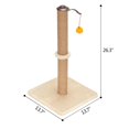 thumbnail image 3 of HOBBYZOO Cat Tree Bed Furniture Scratching Tower Post Condo Pet House Toy, 3 of 9