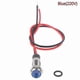 thumbnail image 1 of Practical 3V 5V 6V 12V 24V 220V P67 Waterproof 6Mm Led Metal Warning Indicator Light, 1 of 5