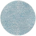 thumbnail image 2 of Addison Rugs Indoor/Outdoor Rylee Abstract Washable Rug 8' x 8' Round - Blue, 2 of 5
