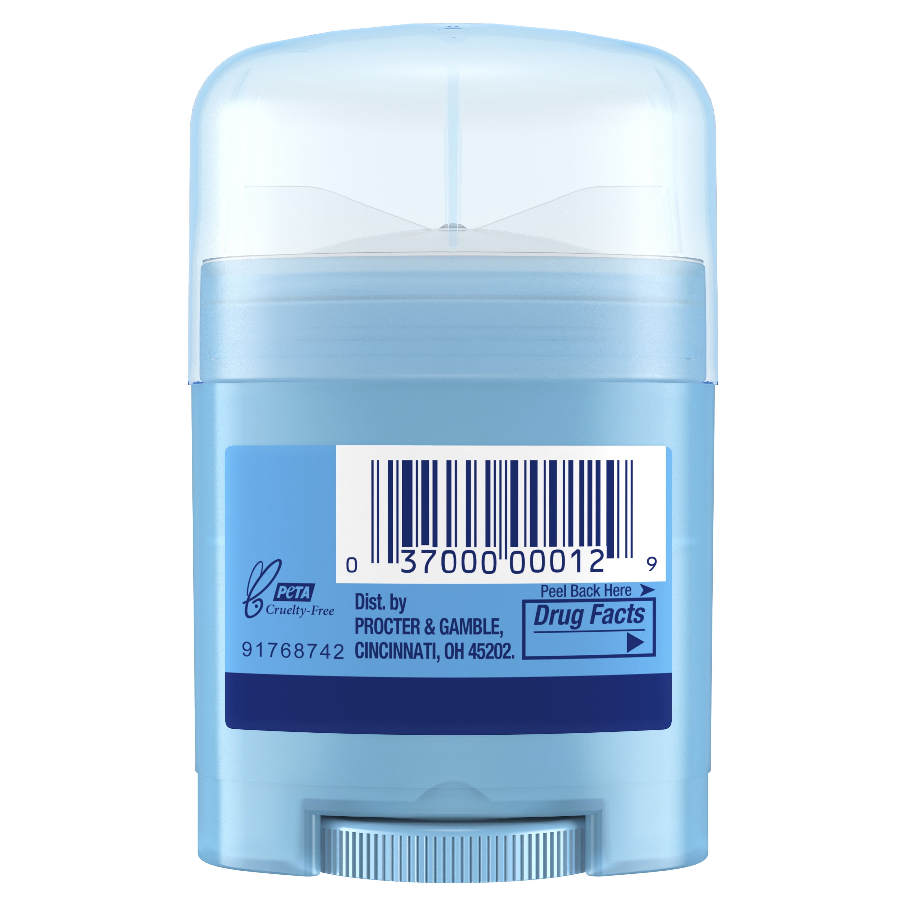 (2 pack) Secret Invisible Solid Antiperspirant Deodorant, Powder Fresh, Travel Size Toiletries, 0.5 oz