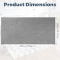 thumbnail image 2 of Jokapy Non-Slip Tufting Cloth Thick Rug Backing Fabric, Non-Skid Thick Rug Pad, 6' x 6', Gray, 2 of 11