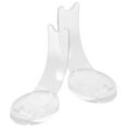 thumbnail image 3 of WORGEOUS 2 piezas de lápiz acrílico soporte de lápiz transparente soporte de cepillo de maquillaje, 3 of 8