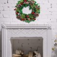 thumbnail image 2 of Cadena de hebras de perlas decorativas de cuentas navideñas de 16,5 pies para decoración de árboles de Navidad, interior, exterior, hogar, chimenea, vacaciones, 2 of 5