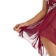 thumbnail image 5 of Vestido de lencería ropa de dormir de malla cómoda rojo vino para la noche de cita ANGGREK Otros, 5 of 8