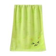 thumbnail image 2 of serony Fiber Kids Towel Cute Rectangular Embroidery Replacement Comfortable Toddler Newborn Towels Washcloth Accessories Random Color, 2 of 9