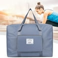 thumbnail image 6 of Large Travel Tote Bag, Expandable Gym Tote Bag, Carry On Overnight Bag, With Trolley Sleeve Wet Pocket, Multi functional, For Workout, Travel, Sports Activities, 6 of 8