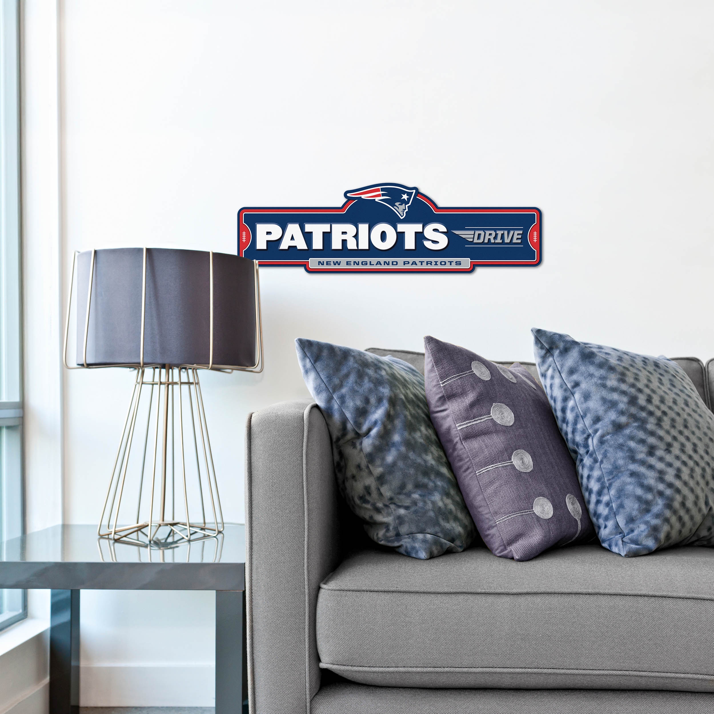 YouTheFan NFL New England Patriots Street Sign