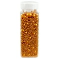 thumbnail image 4 of Gold Edible Pearls Sugar Sprinkles 4.58 oz, Gold Pearls For Cake Decorating, Gold Sprinkles Edible, Gold Sprinkles For Cupcakes, 4 of 8