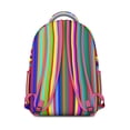 thumbnail image 3 of Geometric Shapes Texture Print Laptop Backpack for College Students, Stylish Bookbag for School and Work, Durable Daypack with Organizer, Ideal Gift Idea, 3 of 6