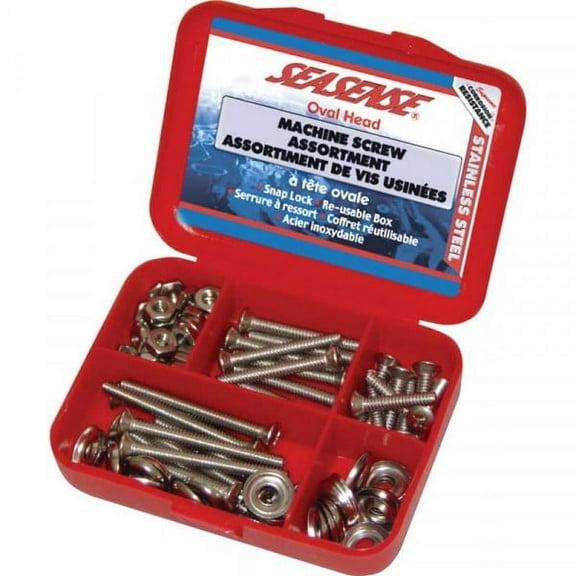 SCREWS - 81 PCS. ASSORTED MACHINE SEASENSE